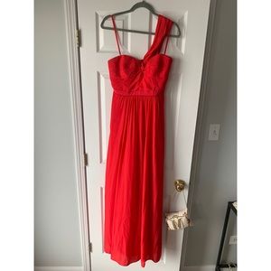 Floor length BCBGMAXAZRIA dress